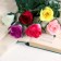 Artificial flowers "rose" 65 cm d-5 cm, mix