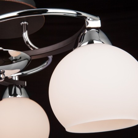 Causten with lasses Larion, 60W, E27, 42x42x23 cm-1