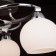 Causten with lasses Larion, 60W, E27, 42x42x23 cm