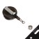 Baig-carman vertical leatherette, external 110x68mm, internal 85x54mm, roulette 60cm, black.