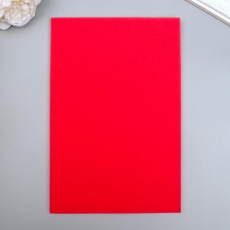 A set of color foam (6 colors) 20x29.7 cm, 1 cm-3