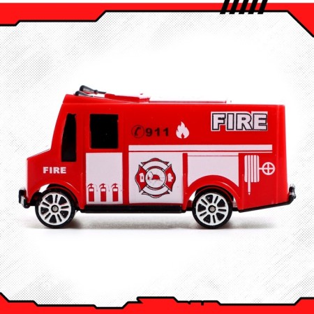 Set of machines "Fire Service", 5 pieces-7