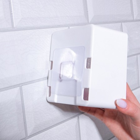 Organizer for storage, suspended, 2 sections, 9.2 × 7 × 10.7 cm, color mix-10