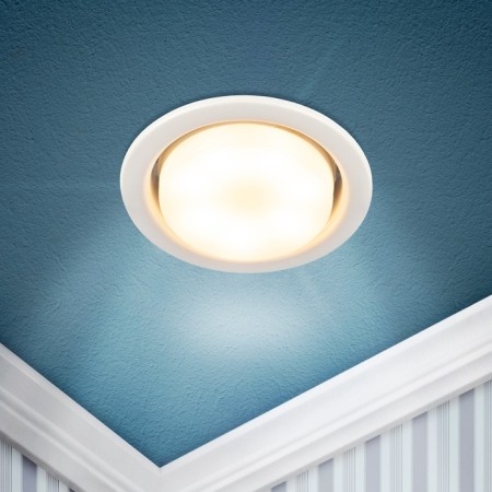 Lamp Built -in era KL35, IP20, 15W, 106x38 mm, white matte color