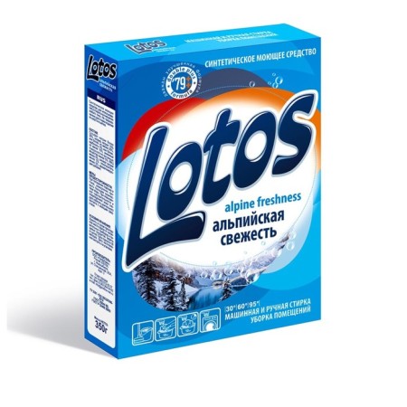 Lotos washing powder Alpine freshness machine, 350 g