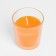 Candle in a smooth glass flavored "juicy mango", 8.5 cm