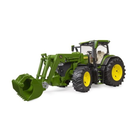 Tractor Bruder John Deere 7r 350 with a front loader-2