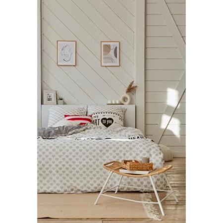 Bed linen "Ethel" duet My Heart 143*215 cm - 2 pcs, 240*220 cm, 70*70 cm -2 pcs, calico-7