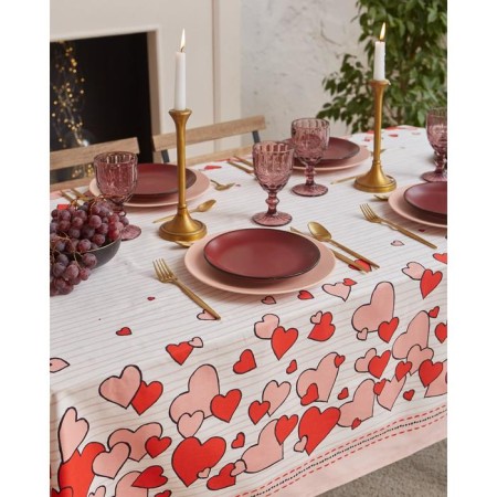 Babier "Ethel" Cat’s Love 149x110cm, 100% cotton, sarzha 190 g/m2-4