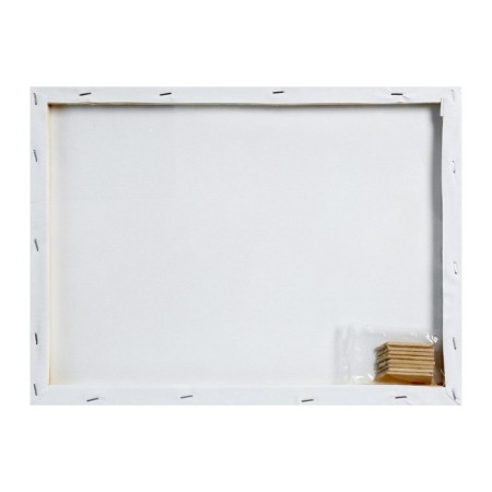 Canvas on the subframe, cotton 100%, 1.6 x 24 x 30 cm, acrylic soil, fine -grained, 280 g/m²-3