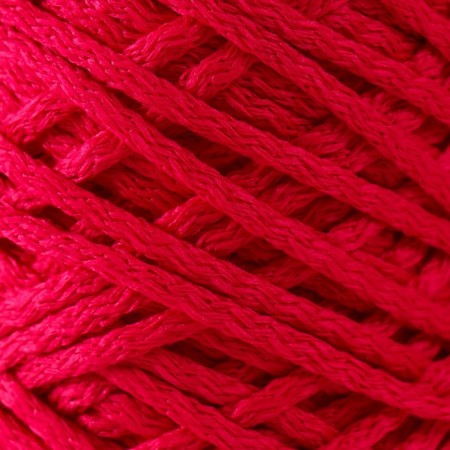 Polyester cord without a core 5 mm 100m/210g (+/- 5%) raspberries-94-2