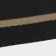 Serving napkin on the Rona table, 45 × 30 cm, black color