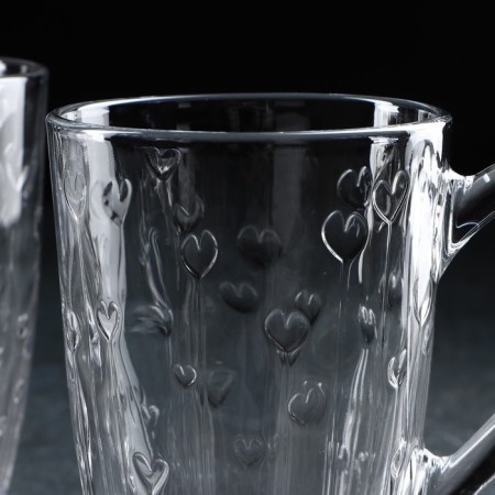 Set of glass mugs "Marmelad", 325 ml, 2 pcs-1