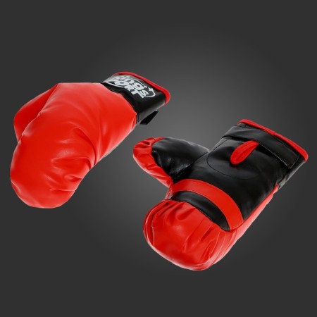 Set for boxing "Profi 2", floor pear with suction cup, gloves, height 70-100 cm-5