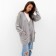 Cardigan Women's Mist with pockets, graphite, OneSize (44-48)