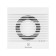 Electrolux Basic EAFB-100, D = 100 mm fan