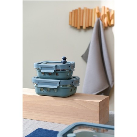 Container for baking, storage and carrying of products in the Smart Solutions cover, Blue color, 1050 ml-22