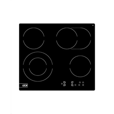 The hob Lex EVH 642 BL, electric, 4 burners, sensor, black