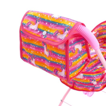 Stroller for dolls with a “fashionable” universal, metal frame-5