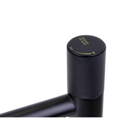 Bronze de Luxe Avantgarde 2030h shell mixer, pour 150 mm, brass, black-1