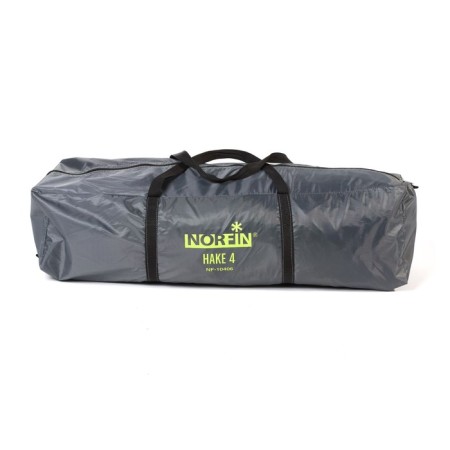 The semi-automatic tent is 4 seats. Norfin Hake 4 NF-5