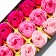 Soap roses, colored shades, set of 18 pcs.