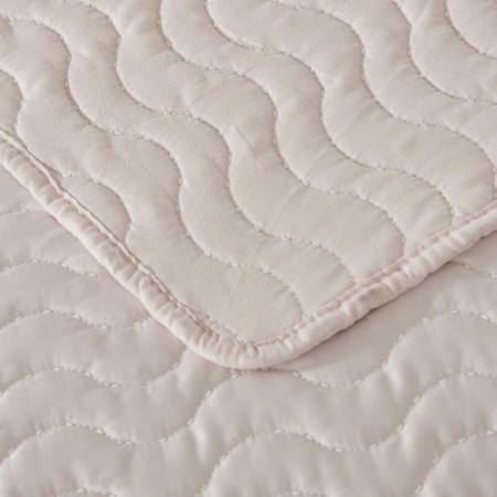 A set with a veil "Savannah", size 230x250 cm, 50x70 cm - 2 pcs, color powder-4