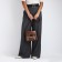 Bag-mixer on magnet, brown color