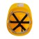 Heldow Tundra, for construction and installation works, with a textile headline, yellow