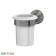 Holder with a glass, porcelain; Antique silver, 3SC