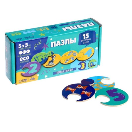 Puzzles "Mom, baby and score"-1