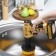 Nozzle brush to the screws of tundra, d = 100 mm, height 25 mm, hexagonal shank