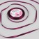 Satin tape, 6 mm × 23 ± 1 m, eggplant color No. 252