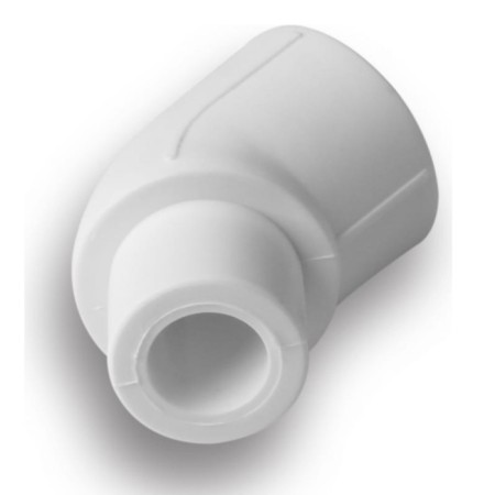 Aqualink square, polypropylene, d = 25 mm, 45 °, internal/outer-4