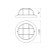 Lamp era NBO 03-60-022 with a lattice, E27, 60W, 220x220x92 mm, IP54