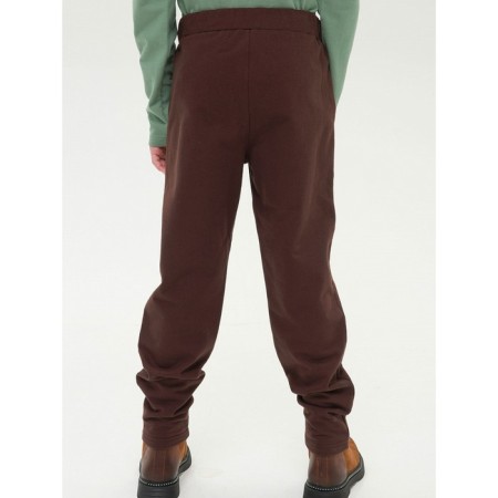 Pants for boys, height 152 cm, chocolate color-1