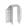 The beam support, open, 140x76x50x2 mm, GOT in the package 16 pcs.