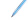 A set of ballpoint pens, 10 colors, a transparent body, with colored caps
