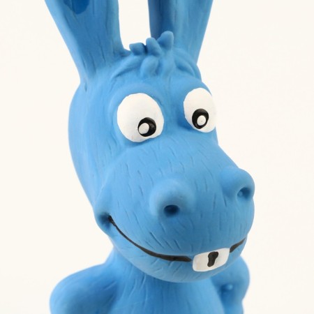 Brutus toy for dogs from latex "Donkey", 17 cm, blue-4