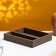Wooden Kashpo 25.5 × 20 × 4.5 cm "Makarunas", brown giving beautifully