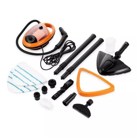 Steiring KitFort KT-9158-2, 1300 W, 0.95 l, 35 g/min, heating 25 seconds, black-orange-6