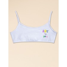 T -shirt for girls, height 128 cm, white color