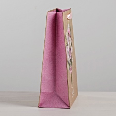 Package Gift Craft Vertical, packaging, “The most beautiful”, MS 18 x 23 x 10 cm-1