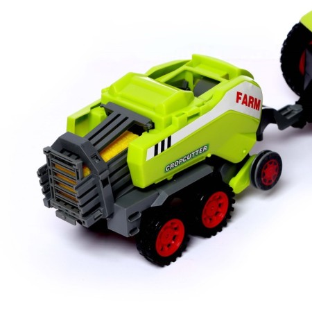 Radio -controlled tractor "farmer", works on the battery-6