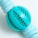 A wicker cable toy with a ball, up to 35 cm, up to 115 g, mint