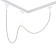 Flexible Neon Arte Lamp Loop for magnetic track systems Optima, Linea, Expert A4911PL-1WH, LED, 65 W, 500 cm, white