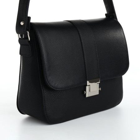 Vita bag bag on fasteners, black color-3