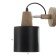Bruni's spot E27 40W black 13x25x24 cm