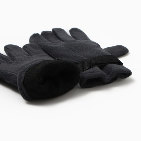 Male gloves minku, gray color, 25 cm-2