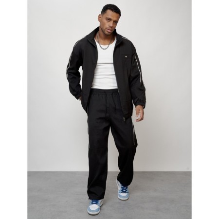 Sports suit men's, size 48, black color-13